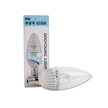 4W E17 LED bulb LED candle holder old duyoung transparent mini socket